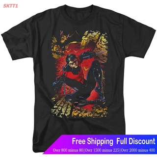 SKTT1 เสื้อยืดแขนสั้น Batman Mens Nightwing #1 T Shirt Popular T-shirts