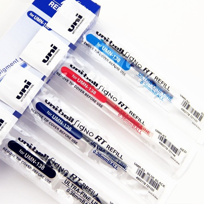 Uni MITSUBISHI UMR-83 Rollerball Refill สําหรับ Uniball SIGNO tip : 0.38mm