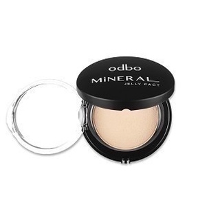 Odbo Mineral Jelly Pact Makeup Powder #OD619 : โอดีบีโอ ออโด้ แป้ง มิเนอรัล เจลลี่ แพค x 1 ชิ้น @beautybakery