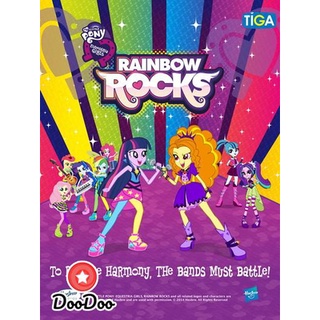 dvd การ์ตูน My Little Pony Equestria Girls Rainbow Rock มายลิตเติ้ลโพนี่ แก๊งสาวร็อคแห่งอเควสเทรีย ดีวีดีการ์ตูน