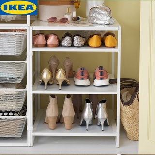 IKEA JONAXEL ยูเน็กเซล ชั้นวางของ, ขาว25x51x70 ซม. ชั้นวางของทำจากเหล็กพ่นสีฝุ่น แข็งแรงทนทาน ทำความสะอาดง่ายไม่เป็นสนิม