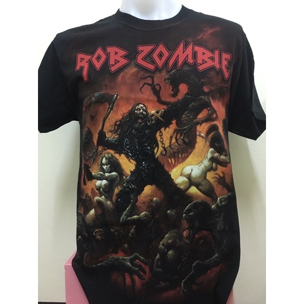 เสื้อยืด วง ROB ZOMBIE