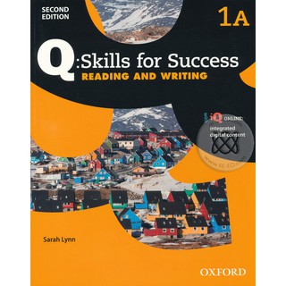 Se-ed (ซีเอ็ด) : หนังสือ Q  Skills for Success 2nd ED 1A, Reading &amp; Writing  Students Book +iQ Online (P)