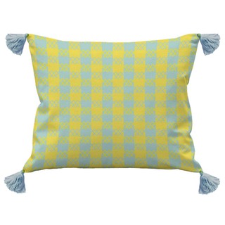 หมอน หมอนอิง BASALT 16X20 นิ้ว สีเหลือง HOME LIVING STYLE CUSHION HOME LIVING STYLE BASALT 16X20" YELLOW