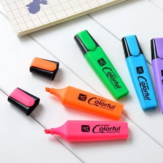 Betterones เบทเทอร์วัน ปากกาเน้นข้อความ ปากกาไฮไลท์ Hilighter ดีไซน์ออฟฟิศ 6 สี รุ่น HP-6626/36