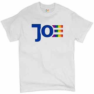 เสื้อยืดผ้าฝ้าย พิมพ์ลาย Joe Biden LGBTQ Gay Pride Rainbow Uncle Joe Vote สีฟ้า สําหรับผู้ชาย HMnhdd02CEjgme61Size S-5XL