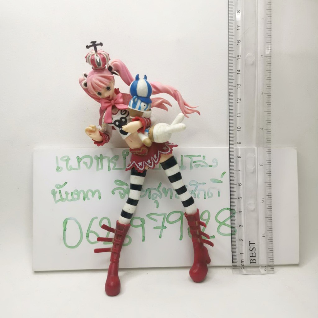 (แท้/มือสองของไม่ครบ) One Piece Perona Action Figure SCultures Big Banpresto Figure Colosseum II vol.2 PVC