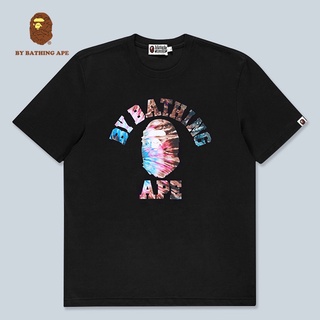 Bape ROCKY เสื้อยืดแขนสั้น ทรงหลวม แฟชั่นฤดูร้อน สําหรับคู่รัก