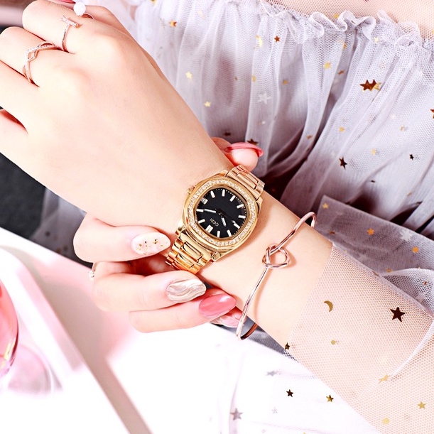 GEDI 3084 สวย ของแท้ 100% นาฬิกาแฟชั่น นาฬิกาข้อมือผู้หญิง