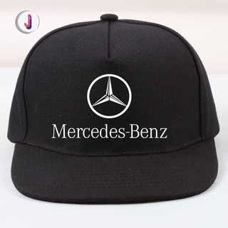 หมวกสแน็ปแบ็ก ผ้าฝ้าย พรีเมี่ยม ลายโลโก้ BENZ ICON DISTRO