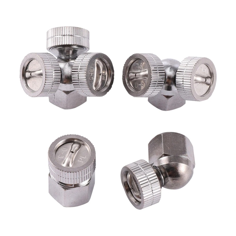 1 PC 1/4 "High-atomization หัวฉีดรูปพัดลม ฝุ่น-ถอด cooling เครื่องพ่นสารเคมีชลประทาน