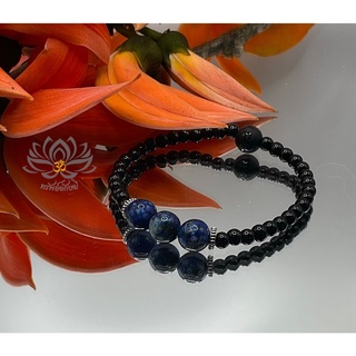 Lapis Lazuli + onyx : สร้างเสริมสติปัญญา สุขภาพแข็งแรง