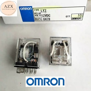 พร้อมส่ง!  LY2  RELAY 12VDC , 24VDC,110V, 220VAC +Socket ได้ทั้งชุด