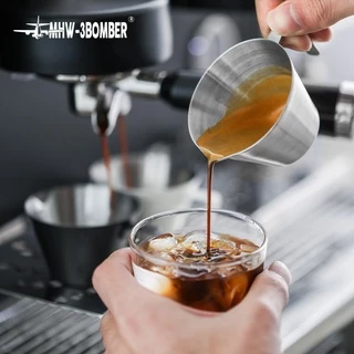 MHW-3BOMBER Stainless Steel Measuring Cup แก้วช็อต แก้วตวง espresso ขนาด 100 ml