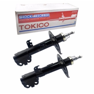 TOKICO โช้คอัพ โทคิโคะ คู่หน้า Strut Gas Type TOYOTA ALTIS , LIMO 2001-2007 รหัสอะไหล่แท้ 48510-80095 (B3232 , B333)