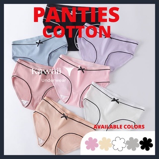 KAWAII - Celana Dalam Wanita Premium Cotton Design Pita - COD