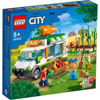 LEGO® City Farmers Market Van Building Kit 60345 - (เลโก้ใหม่ ของแท้ 💯% กล่องสวย พร้อมส่ง)