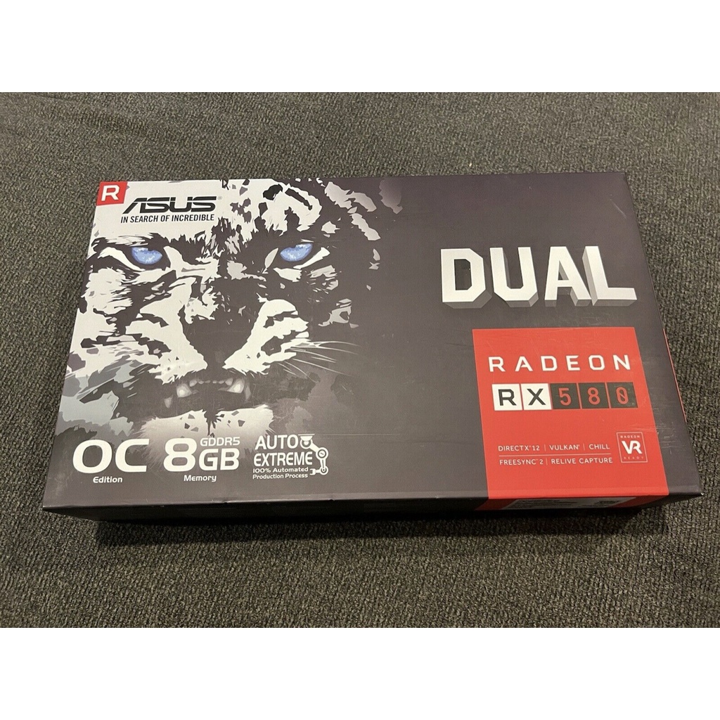 ASUS AMD Radeon RX580 8GB GDDR5 Graphics Ceard