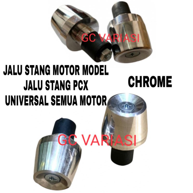 HANDLEBAR STEPS PCX HANDLEBAR STEPS/PCX รุ่น CHROME HANDLEBAR STEPS/UNIVERSAL รถจักรยานยนต์รถจักรยาน