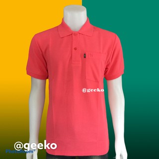 Geeko เสื้อตรากวาง เสื้อโปโล สีโอรสเข้ม เบอร์47 ผลิตจากเนื้อผ้าคุณภาพดี ผ้าเนื้อนุ่มน่าสัมผัส และยืดหยุ่นได้ดี