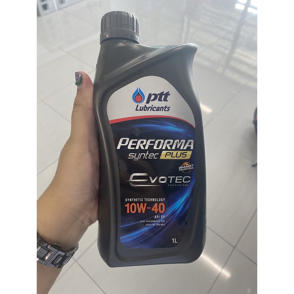 10w40 น้ำมันเครื่อง Performa Syntec Plus 1ลิตร