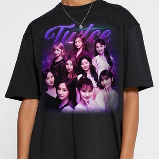 เสื้อยืดผ้าฝ้ายเสื้อเชิ้ต Twice World Tour III 2022 | เสื้อเชิ้ต ลาย Twice Fan | Twice เสื้อเชิ้ต สไตล์วินเทจ | Tzuyu เส