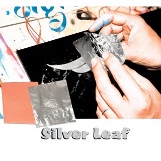 Silver Leaf Set (แผ่นทองคำเปลวสำหรับงานสี)