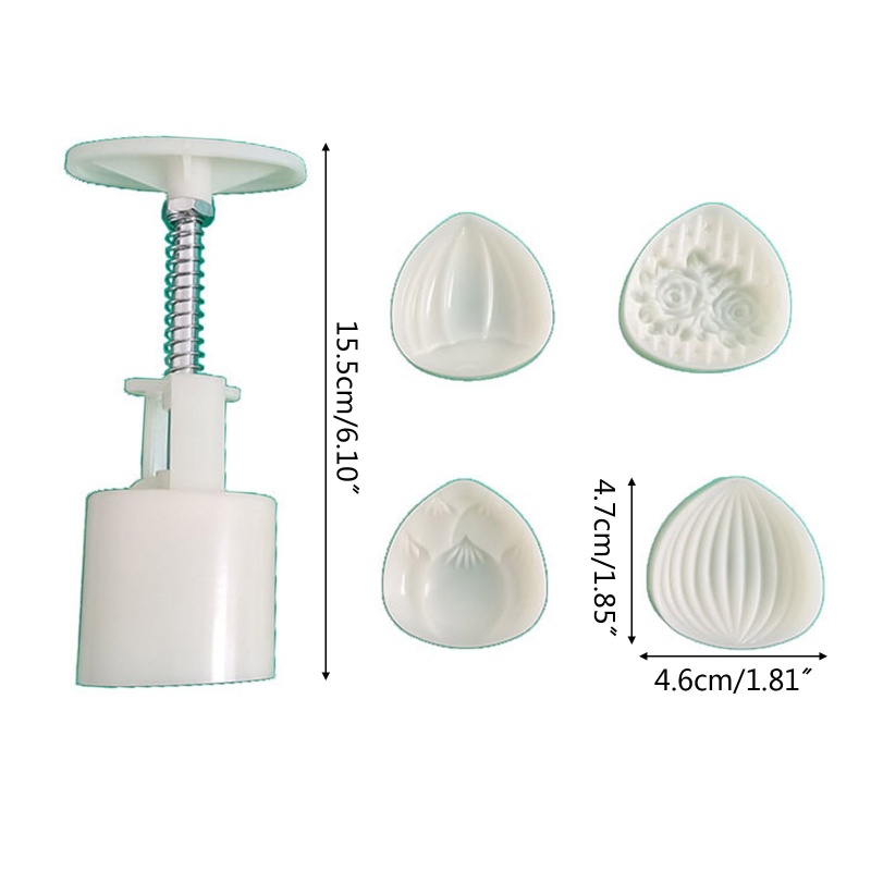 เครื่องตัดคุกกี้ Stat เค้กดวงจันทร์ Mould พร้อมแสตมป์เทศกาลกลางฤดูใบไม้ร่วงตกแต่ง DIY ราคา ถูกที่สุด ดีลบีเคเค แกลเลอรีภาพที่ 2