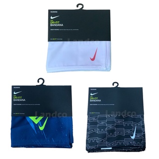 Nike Collection ผ้าโพกศรีษะไนกี้ ผ้ารัดศรีษะสำหรับวิ่ง 3 ลาย Printed Bandana รุ่น N.100.3501.079 BK / N.100.3501.977 BL / N.100.3501.912 PK(790)