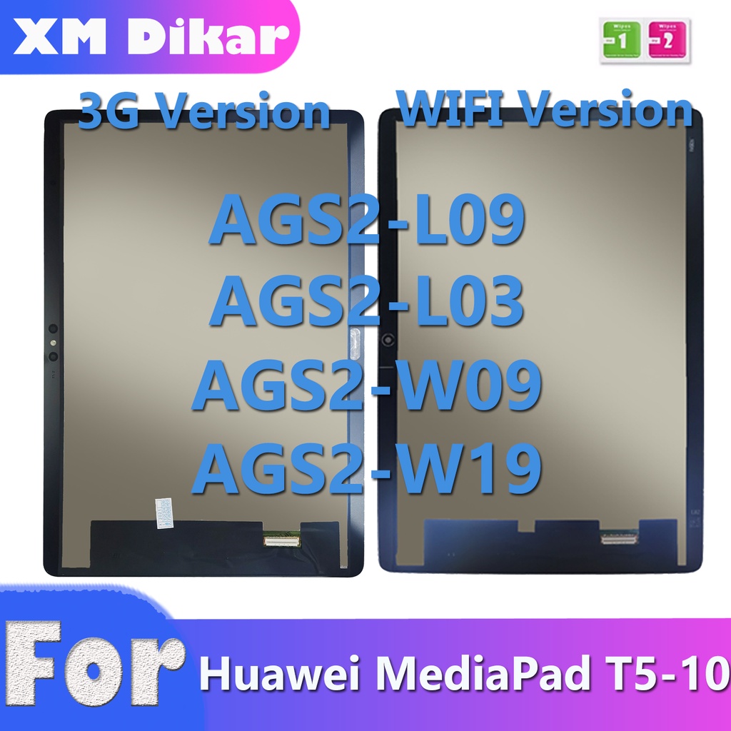 T5 LCD For Huawei MediaPad T5 10 AGS2-L09 AGS2-W09 AGS2-L03 AGS2-W19 LCD Display Touch Digitizer Scr