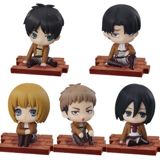 📍พร้อมส่ง ของแท้  โมเดล  Attack on Titan นั่งจ๋อง ตัวหด ผ่าพิภพไททัน ไททัน