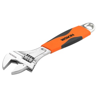 🔥โค้ดINC3LEL3ลด30฿ประแจเลื่อน Adjustable wrench Size 6"-12" ยี่ห้อ WOKIN  รุ่น WK150236-242