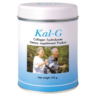 KAL-G Collagen Hydrolysate ราคาพิเศษ 1 กระป๋อง แคล-จี บำรุงข้อกระดูก ข้อเข่าเสื่อม 150 gEXP 06/2025