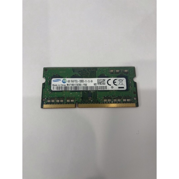 Ram  4 GB DDR3L-1600 For Notebook  มือสอง
