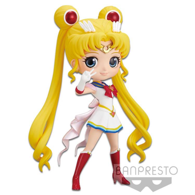 [ฟิกเกอร์แท้]​ Model  QPosket Sailor Moon Eternal  Super : Sailor Moon (Ver. A) (Banpresto Bandai)​