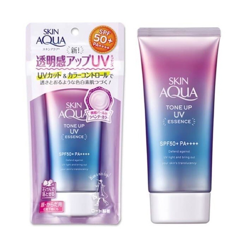 Sunplay Skin Aqua Tone Up UV Essence SPF 50+/PA++++ 80g ครีมกันแดด