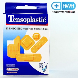 Tensoplastic คละขนาด สีเนื้อ 20 ชิ้น / 1 กล่อง