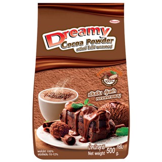 โกโก้ พาวเดอร์ 500 กรัม น้ำตาล ดรีมมี่ Cocoa powder 500 grams Dreamy sugar