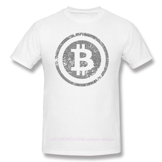 เสื้อยืดลําลอง ผ้าฝ้าย แขนสั้น คอกลม พิมพ์ลาย Bitcoin Funny Dogecoin สีขาว แฟชั่นฤดูร้อน สําหรับผู้ชาย