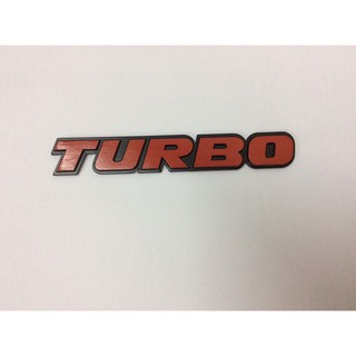 โลโก้ TURBO (สีแดง) งานนำเข้า