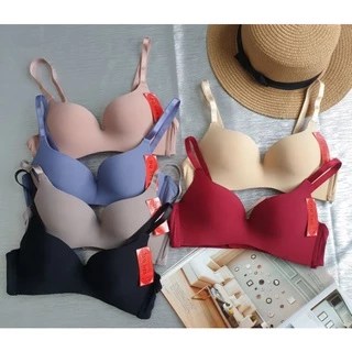 🧸บราไร้โครง ดันทรงในตัว สวยสไตล์เรียบหรู 👙เต้าเล็ก ไซส์ 32-36