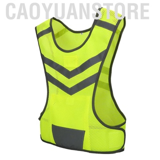 [พร้อมส่ง] Caoyuan เสื้อกั๊กสะท้อนแสง มองเห็นชัด ปรับได้ เพื่อความปลอดภัย