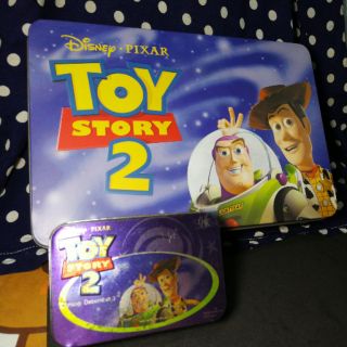 กล่องเหล็ก​  ลาย​ toystory2 set1