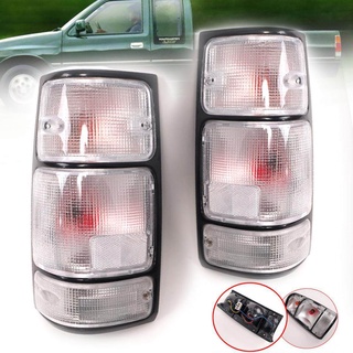 ไฟท้าย รุ่น อิซูซุ ISUZU TFR มังกรทอง ปี 1989 - 1997 สีขาว ขอบดำ รวมชุดหลอดไฟ car-tail-light-parts T8