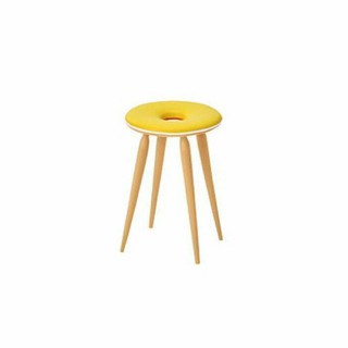 กาชาปอง Ring Stool สีเหลือง [Miniature Furniture] งานแท้ญี่ปุ่น.