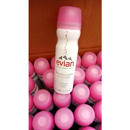 Evian เอเวียง สเปรย์น้ำแร่ 50มล.