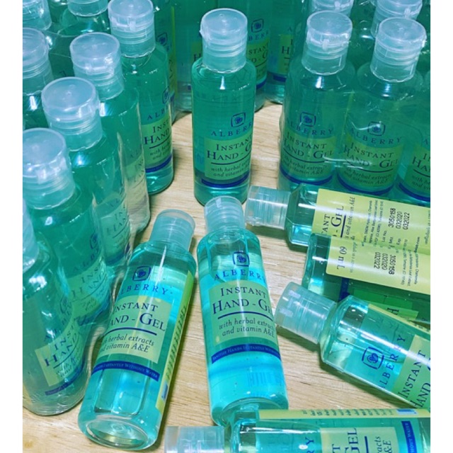 เจลล้างมือ Hand-Gel alcohol gel 60 ml //Alberry