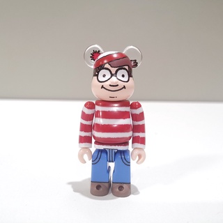 +++ ขาย Bearbrick Be@rbrick Kubrick 100% Series 35 S35 Pattern Wheres Wally Waldo สภาพดี ของแท้ พร้อมส่ง +++ Medicom