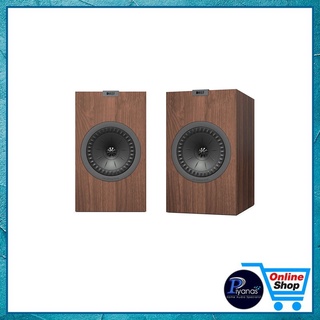 KEF Bookshelf Speakers : Q-350 (WALNUT) ราคาพร้อมหน้ากาก (GRILLE INCLUDED)