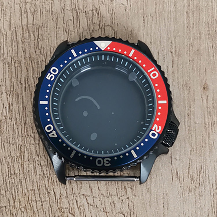 เคสนาฬิกาข้อมือ PVD สเตนเลส สีดํา อุปกรณ์เสริม แบบเปลี่ยน สําหรับ NH35 36 Movement